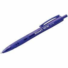 Ручка шариковая автоматическая Luxor "Micra" синяя, 0,7мм