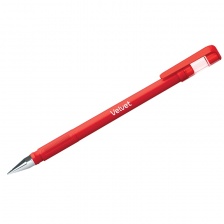 Ручка гелевая Berlingo "Velvet" красная, 0,5мм