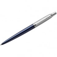 Ручка шариковая Parker "Jotter Royal Blue CT" синяя, 1,0мм, кнопочн., подар. уп. фото 1