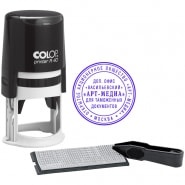 Печать самонаборная автоматическая Colop, Ø40мм, 1 круг фото 1