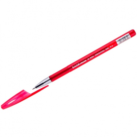 Ручка гелевая Erich Krause "R-301 Original Gel" красная, 0,5мм фото 1