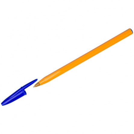Ручка шариковая Bic "Orange" синяя, 0,8мм фото 1