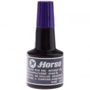 Штемпельная краска Horse, 30мл, фиолетовая фото 1