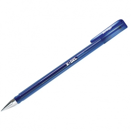 Ручка гелевая Berlingo "X-Gel" синяя, 0,5мм фото 1