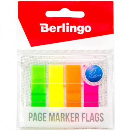 Флажки-закладки Berlingo 45*12 мм фото 1