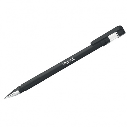 Ручка гелевая Berlingo "Velvet" черная, 0,5мм фото 1